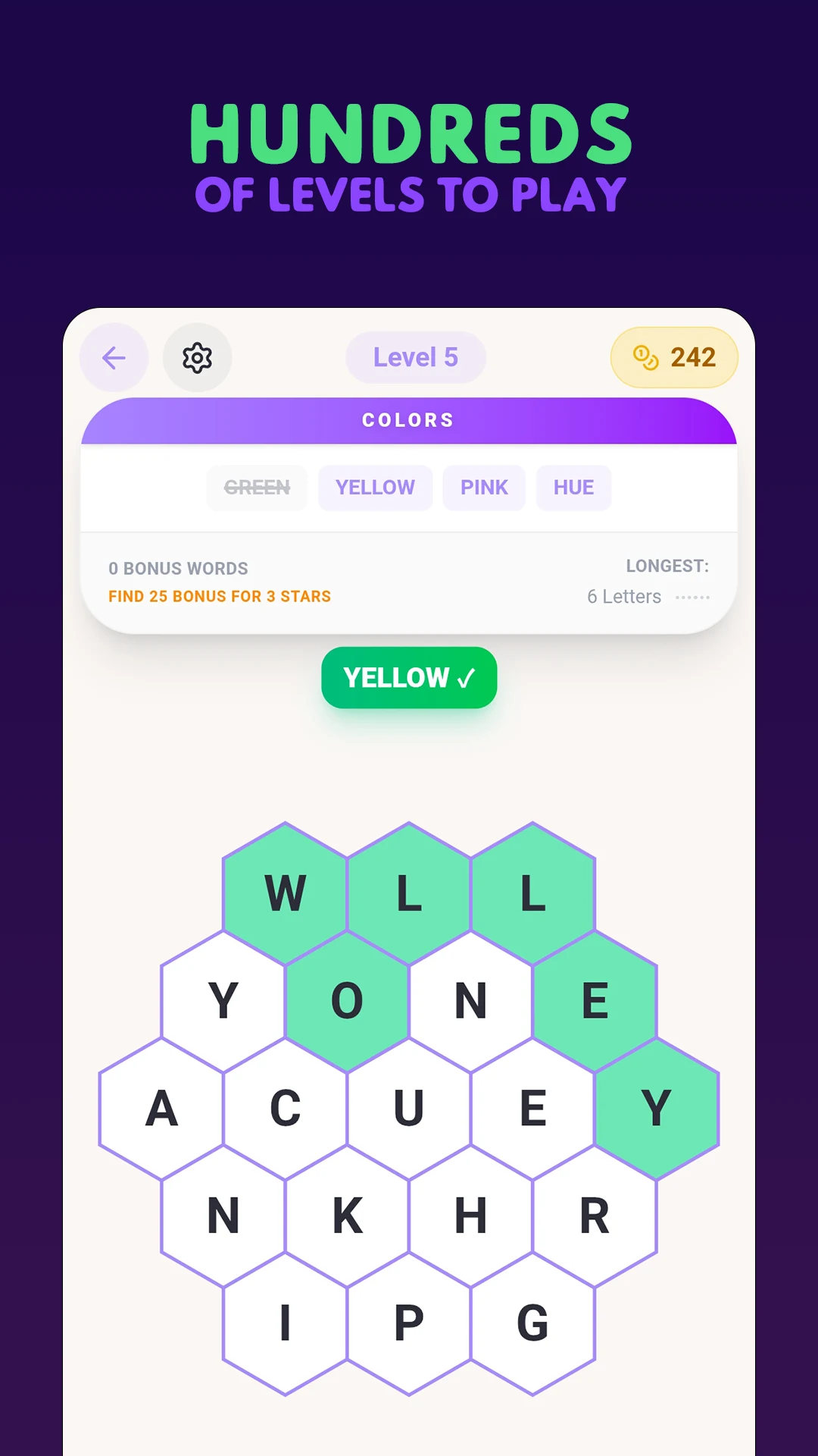 Hexaword screenshot