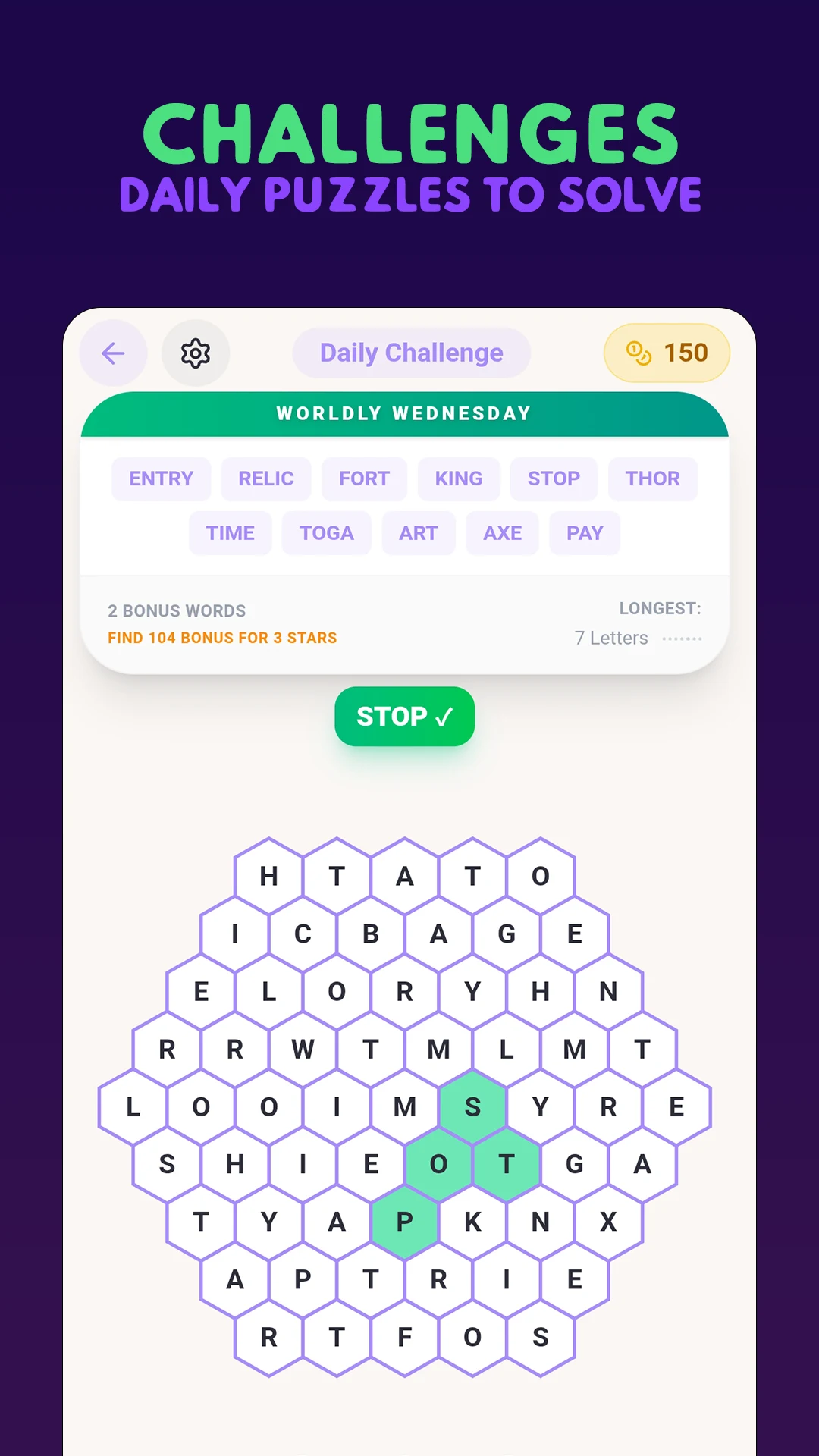 Hexaword screenshot